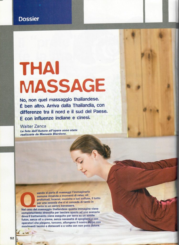 L'altra medicina n° 60 - febbraio 2017 - Dossier massaggio thailandese - Foto di Manuele Blardone.1