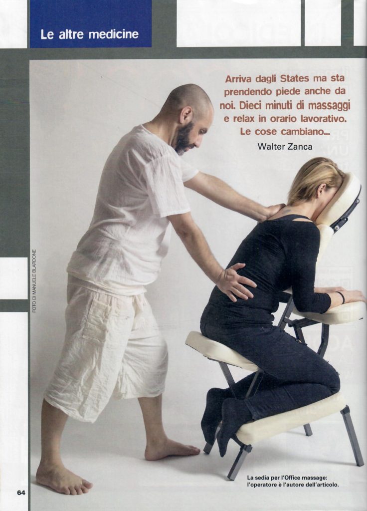 L'altra medicina n° 72 - marzo 2018 - Office massage - Foto di Manuele Blardone.1