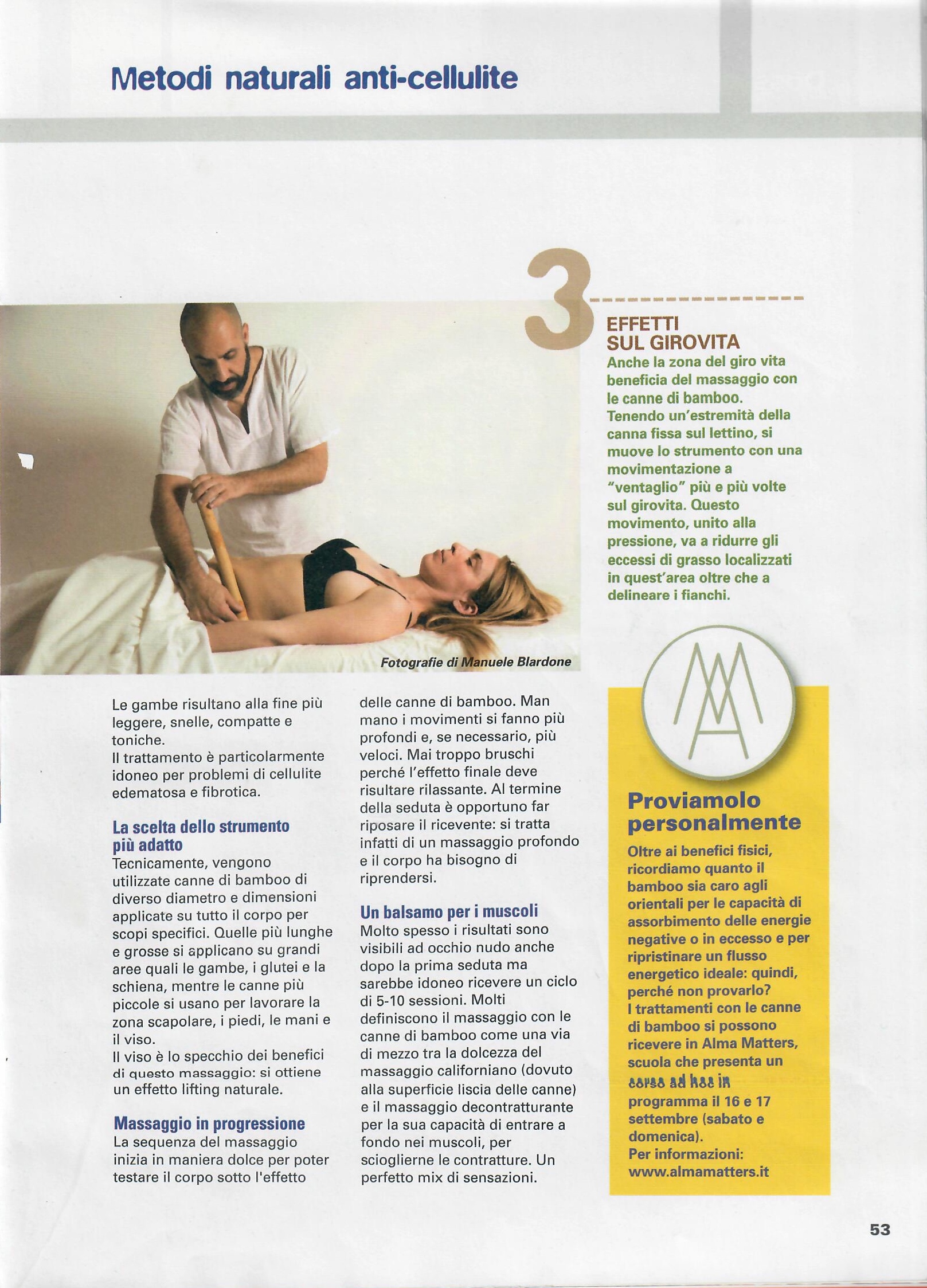L'altra medicina n° 64 - marzo 2017 - Massaggio con i bambù - Foto di Manuele Blardone.2