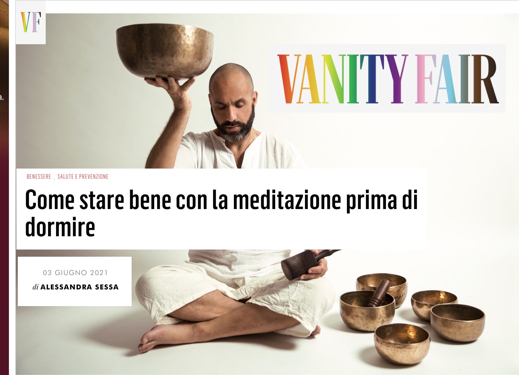 Vanity fair giugno 2021