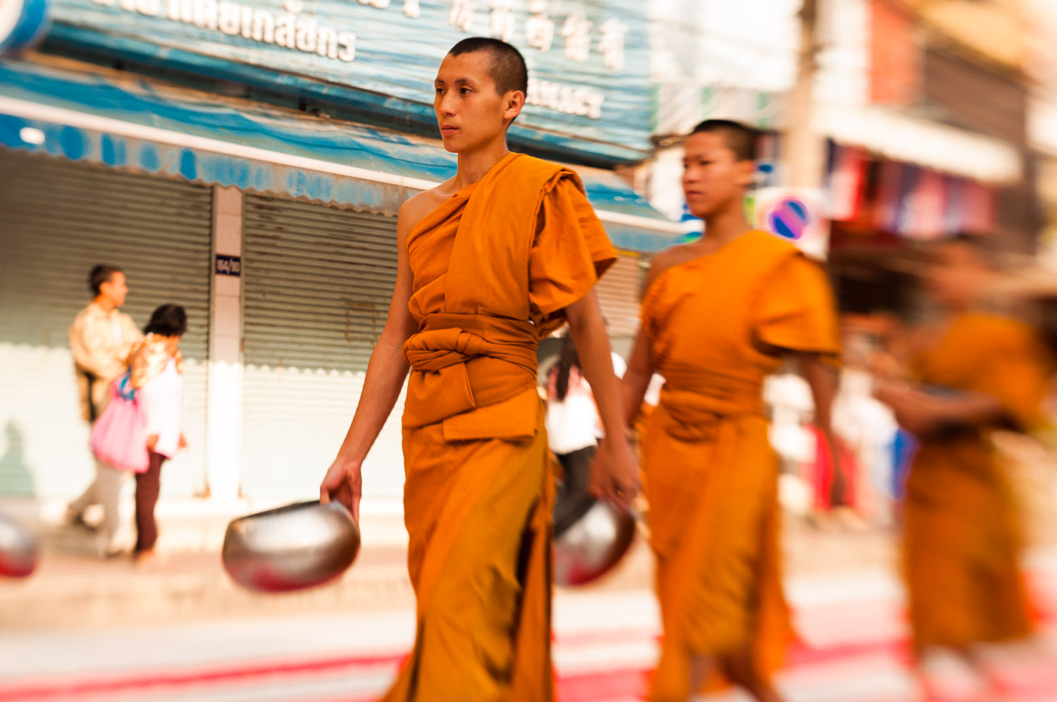 monaci Chiang Mai